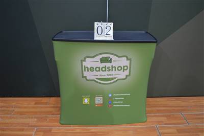 A proud example of our work! Shop confidently at www.xyzDisplays.com knowing you are getting the best prices and excellent service!