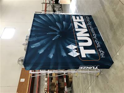 A proud example of our work! Shop confidently at www.xyzDisplays.com knowing you are getting the best prices and excellent service!