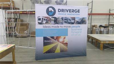 A proud example of our work! Shop confidently at www.xyzDisplays.com knowing you are getting the best prices and excellent service!