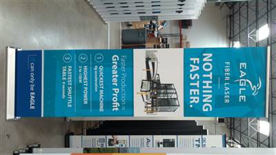 A proud example of our work! Shop confidently at www.xyzDisplays.com knowing you are getting the best prices and excellent service!