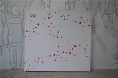 A proud example of our work! Shop confidently at www.xyzDisplays.com knowing you are getting the best prices and excellent service!