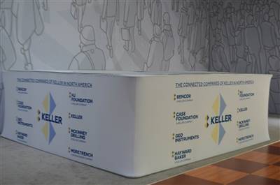 A proud example of our work! Shop confidently at www.xyzDisplays.com knowing you are getting the best prices and excellent service!