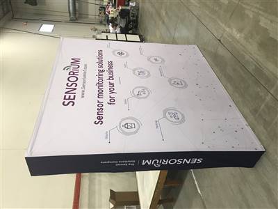 A proud example of our work! Shop confidently at www.xyzDisplays.com knowing you are getting the best prices and excellent service!