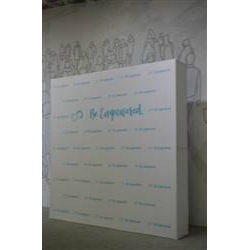 A proud example of our work! Shop confidently at www.xyzDisplays.com knowing you are getting the best prices and excellent service!