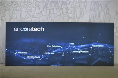 A proud example of our work! Shop confidently at www.xyzDisplays.com knowing you are getting the best prices and excellent service!