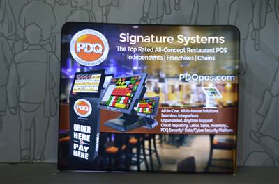 A proud example of our work! Shop confidently at www.xyzDisplays.com knowing you are getting the best prices and excellent service!