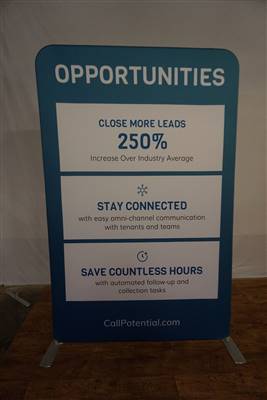 A proud example of our work! Shop confidently at www.xyzDisplays.com knowing you are getting the best prices and excellent service!