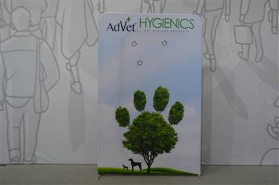 A proud example of our work! Shop confidently at www.xyzDisplays.com knowing you are getting the best prices and excellent service!