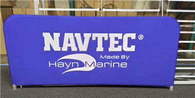 A proud example of our work! Shop confidently at www.xyzDisplays.com knowing you are getting the best prices and excellent service!