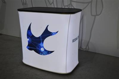 A proud example of our work! Shop confidently at www.xyzDisplays.com knowing you are getting the best prices and excellent service!
