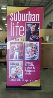 A proud example of our work! Shop confidently at www.xyzDisplays.com knowing you are getting the best prices and excellent service!