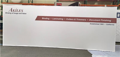 A proud example of our work! Shop confidently at www.xyzDisplays.com knowing you are getting the best prices and excellent service!