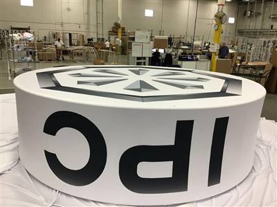 A proud example of our work! Shop confidently at www.xyzDisplays.com knowing you are getting the best prices and excellent service!