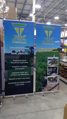A proud example of our work! Shop confidently at www.xyzDisplays.com knowing you are getting the best prices and excellent service!