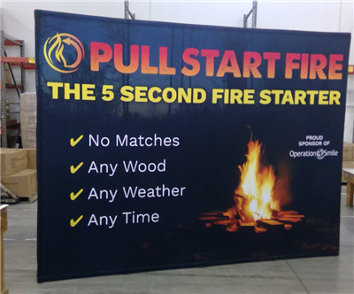 A proud example of our work! Shop confidently at www.xyzDisplays.com knowing you are getting the best prices and excellent service!