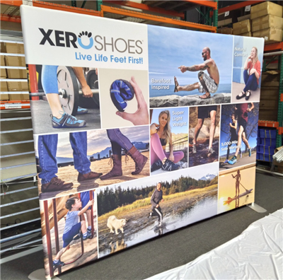 A proud example of our work! Shop confidently at www.xyzDisplays.com knowing you are getting the best prices and excellent service!