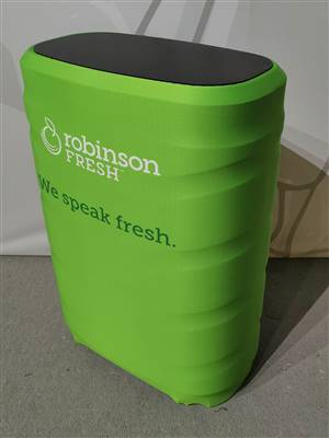 A proud example of our work! Shop confidently at www.xyzDisplays.com knowing you are getting the best prices and excellent service!