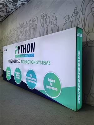 A proud example of our work! Shop confidently at www.xyzDisplays.com knowing you are getting the best prices and excellent service!