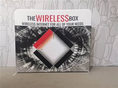 A proud example of our work! Shop confidently at www.xyzDisplays.com knowing you are getting the best prices and excellent service!