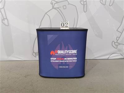 A proud example of our work! Shop confidently at www.xyzDisplays.com knowing you are getting the best prices and excellent service!