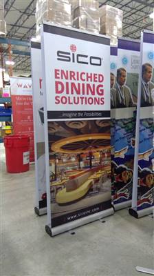 A proud example of our work! Shop confidently at www.xyzDisplays.com knowing you are getting the best prices and excellent service!
