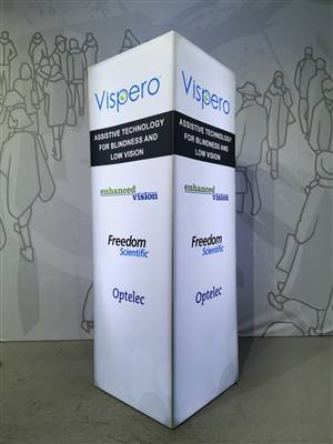A proud example of our work! Shop confidently at www.xyzDisplays.com knowing you are getting the best prices and excellent service!
