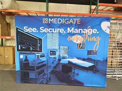 A proud example of our work! Shop confidently at www.xyzDisplays.com knowing you are getting the best prices and excellent service!