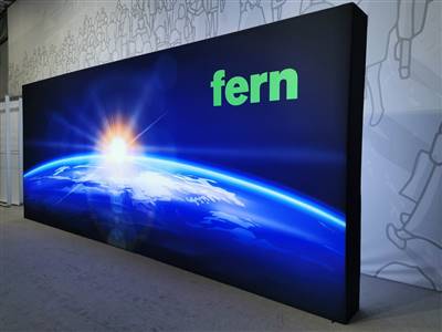 A proud example of our work! Shop confidently at www.xyzDisplays.com knowing you are getting the best prices and excellent service!