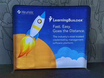 A proud example of our work! Shop confidently at www.xyzDisplays.com knowing you are getting the best prices and excellent service!