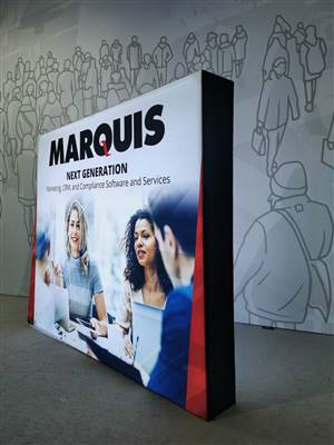 A proud example of our work! Shop confidently at www.xyzDisplays.com knowing you are getting the best prices and excellent service!