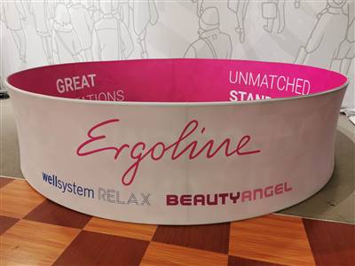 A proud example of our work! Shop confidently at www.xyzDisplays.com knowing you are getting the best prices and excellent service!