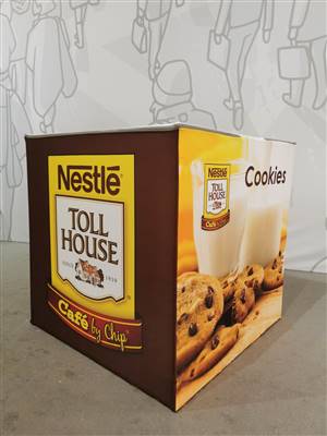 A proud example of our work! Shop confidently at www.xyzDisplays.com knowing you are getting the best prices and excellent service!
