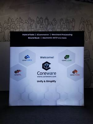 A proud example of our work! Shop confidently at www.xyzDisplays.com knowing you are getting the best prices and excellent service!