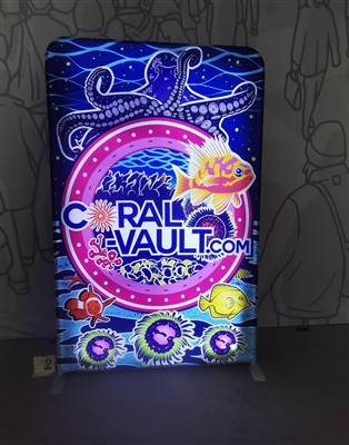 A proud example of our work! Shop confidently at www.xyzDisplays.com knowing you are getting the best prices and excellent service!