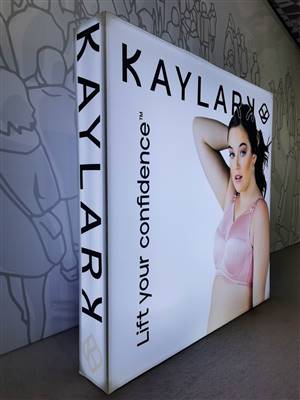 A proud example of our work! Shop confidently at www.xyzDisplays.com knowing you are getting the best prices and excellent service!