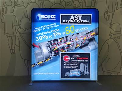 A proud example of our work! Shop confidently at www.xyzDisplays.com knowing you are getting the best prices and excellent service!