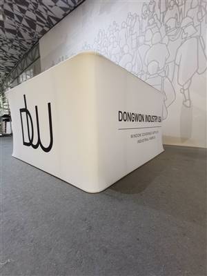 A proud example of our work! Shop confidently at www.xyzDisplays.com knowing you are getting the best prices and excellent service!