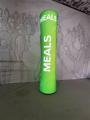 A proud example of our work! Shop confidently at www.xyzDisplays.com knowing you are getting the best prices and excellent service!