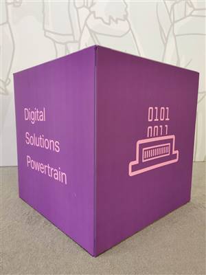 A proud example of our work! Shop confidently at www.xyzDisplays.com knowing you are getting the best prices and excellent service!