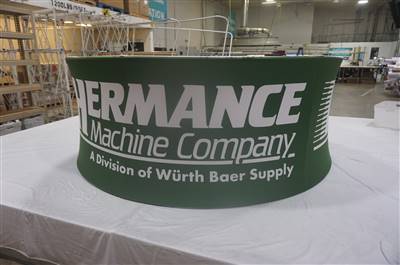 A proud example of our work! Shop confidently at www.xyzDisplays.com knowing you are getting the best prices and excellent service!