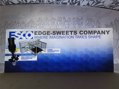 A proud example of our work! Shop confidently at www.xyzDisplays.com knowing you are getting the best prices and excellent service!