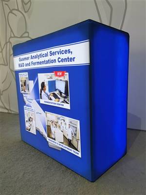 A proud example of our work! Shop confidently at www.xyzDisplays.com knowing you are getting the best prices and excellent service!