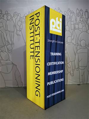 A proud example of our work! Shop confidently at www.xyzDisplays.com knowing you are getting the best prices and excellent service!