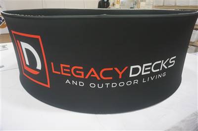 A proud example of our work! Shop confidently at www.xyzDisplays.com knowing you are getting the best prices and excellent service!