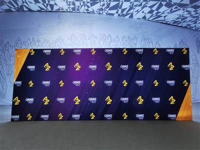 A proud example of our work! Shop confidently at www.xyzDisplays.com knowing you are getting the best prices and excellent service!
