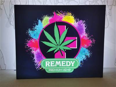 A proud example of our work! Shop confidently at www.xyzDisplays.com knowing you are getting the best prices and excellent service!